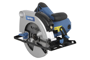 Cofan – Sierra Circular Ø185 mm con Guía Láser | 1500W y 5800 rpm | Corte a 90°/45° | Alta Precisión y Seguridad